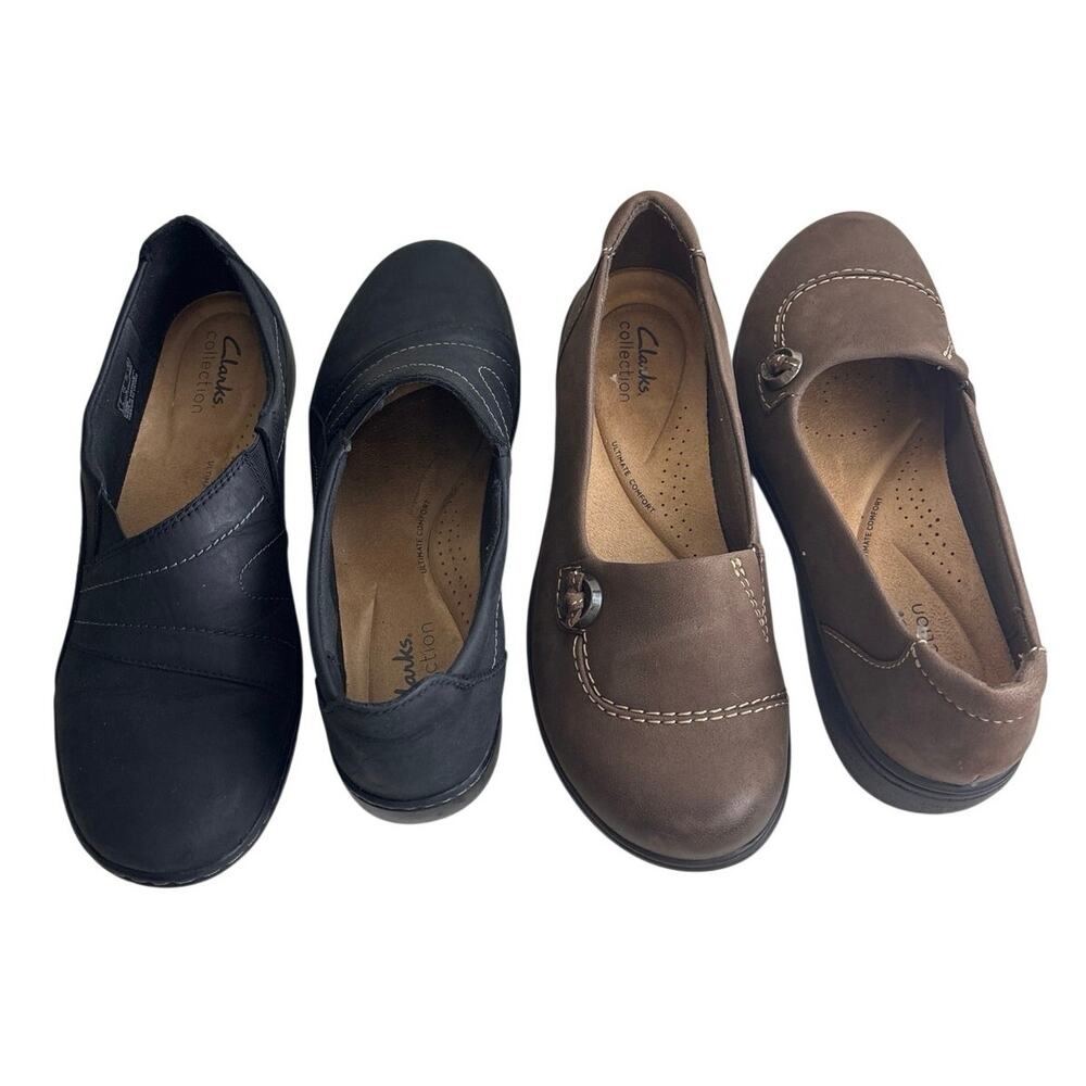 Bundle of 2 Clarks Ultimate Comfort Shoes | Women’s US 7.5 - Picture 2 of 11